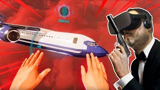 CAMBIO DE AVIÓN A 10000 METROS DE ALTURA en REALIDAD VIRTUAL Defector VR [upl. by Aromat]