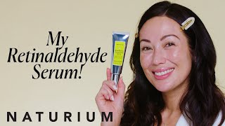 NATURIUM Retinaldehyde Cream Serum 005 to Visibly Reduce Fine Lines amp Smooth Your Skin [upl. by Arrac424]