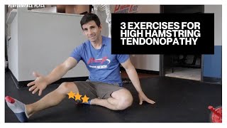 3 Best High Hamstring Tendinopathy Exercises [upl. by Secrest]