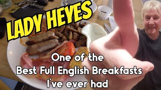 OUTSTANDING Full English Breakfast At Lady Heyes Frodsham [upl. by Nnaeel]