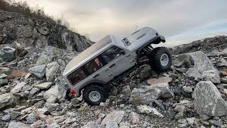 Biggest RC Crawler Hard Line scx6 [upl. by Acinehs]