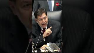 Noroña se quotpeleaquot con senador de MC tras denunciar a Morena por presiones [upl. by Ycnej]