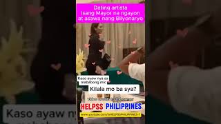 ARTISTA DATI NOW MAYOR NA AT ASAWA NG BILYONARYO GRABE DI BA motivation viralvideo actress [upl. by Savior]