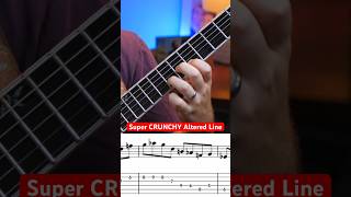 😷 One Nasty Altered Dominant Line… Lick of the Day 10 jazzguitar quicktip [upl. by Burgess]