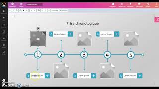 Tutoriel frise chronologique genially [upl. by Miriam749]