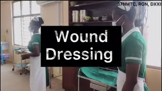 WOUND DRESSING NMC STANDARD [upl. by Yvi]