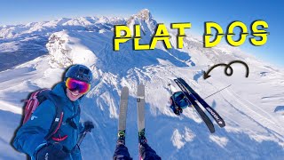 SAUTER SUR LA PISTE LA PLUS DIFFICILE DE FRANCE  Ski Freeride 50 🇫🇷 [upl. by Halli]