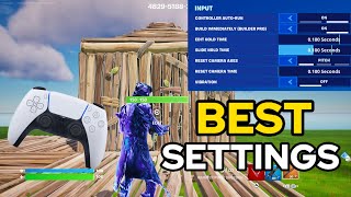 Ranked WIN😈  NEW Best Fortnite Chapter 5 Season 4 Controller Settings For AIMBOT🎯 PS4PS5XBOX [upl. by Emlynne]