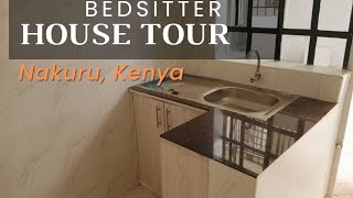 Affordable Bedsitter house tour in Nakuru KenyaOnly 5500 Kes monthMercy Digital Tv [upl. by Nirre]