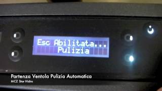 Pulizia Automatica stufa a pellet Star Hydro MCZ [upl. by Alane]