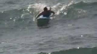 Surfing White Plains Oahu Hawaii [upl. by Neral963]