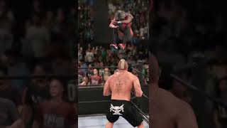 LIV Morgan vs Brock Lesnar wwe wwe2k24 wwe2k23 wwefights reels trend trending viral ytshor [upl. by Ratna308]