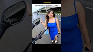 Biker helping Cute Stranger Girl On Asking For Lift🥰shorts bike rider help cutegirl lift ktm [upl. by Fausta188]