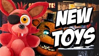 Five Nights at Freddys HUGE FOXY PLUSH  PIZZA KIT AND MORE [upl. by Savina580]