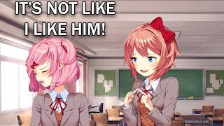 THERES TOTALLY NOTHING WRONG HERE Doki Doki Literature Club [upl. by Ayila]