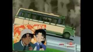 Heiji Hattori singing Linienbus 08 full version [upl. by Ravilob]