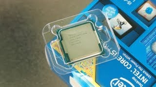 Intel i54670K 34GHz QuadCore Haswell CPU Unboxing [upl. by Leiuqese]