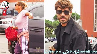 Sonia Bruganelli e Angelo Madonia alle prove di “Ballando” con una Lamborghini da 250mila euro [upl. by Pepito]