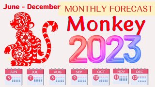 Monkey monthly luck 2023JuneJulyAugustSeptemberOctoberDecember [upl. by Yesrej]