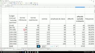 10 Histogramme amplitudes différentes sous CALC [upl. by Aihsined]