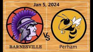 Barnesville Varsity Boys vs Perham [upl. by Rankin9]