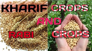 Kharif crops and Rabi crops for all classes with example [upl. by Meletius]