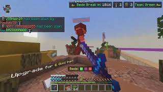 Hardest Minecraft PE bedwars in Lifeboat [upl. by Tur]