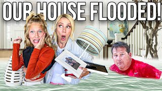 Our HOUSE got FLOODED Water RUSHING [upl. by Mercie]