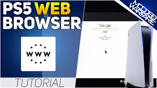 How to Access PS5 Web Browser Officially 2024 Method [upl. by Nitnert]