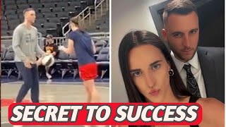 CAITLIN CLARK SECRET TO SUSSESS Caitlin Clark Practices Shooting with Boyfriend Connor McCafferey [upl. by Doi]