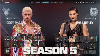 NEW MW3 x WWE Season 5 Crossover FIRST LOOK Operators Event amp Battle Pass  Modern Warfare 3 [upl. by Silber]