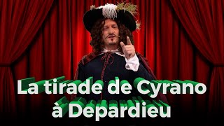 La tirade de Cyrano de Bergerac à Depardieu  James Deano  Le Grand Cactus 148 [upl. by Gavan]