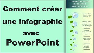 Infographie  Tutoriel  Comment créer une infographie avec PowerPoint [upl. by Eserrehs]