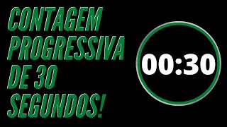 CONTAGEM DE 30 SEGUNDOS  SEM SOM [upl. by Katya]