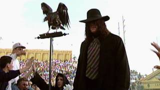 The Undertaker makes an ominous entrance at WrestleMania IX [upl. by Ayaros]