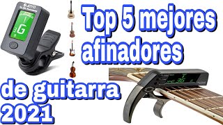 ✅Top 5 mejores Afinadores de guitarras 2021✅ [upl. by Llertnom406]