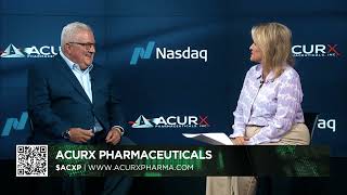 Biopharmaceutical  Acurx Pharmaceuticals Incs NASDAQ ACXP ACXP David Luci PresidentCEO [upl. by Bryna]