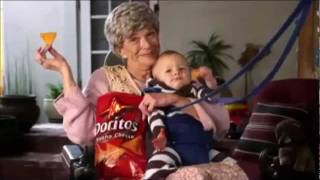 Super Cool Doritos Super Bowl Funny Commercials 2012 Baby Sling Love it so Cute [upl. by Batty844]