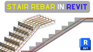 Stair Rebar Shop Drawings in Revit [upl. by Aseena]