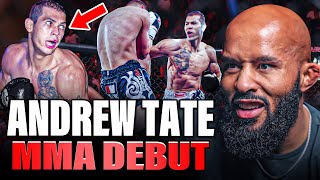 TATE Did MMA 🤯 Andrew Tate MMA DEBUT  MIGHTY MOUSE BREAKDOWN [upl. by God898]