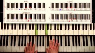 How to play I want you back  The Jackson 5 ORIGINAL Piano lesson Tutorial by Piano Couture [upl. by Cheshire435]