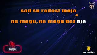 Oci jedne zene  Karaoke version with lyrics [upl. by Anuait]