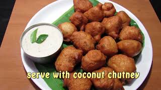 MYSORE BONDA IN KANNADA ಮೈಸೂರ್ ಬೋಂಡಾಮಂಗಳೂರು ಬಜ್ಜಿ ಗೋಳಿ ಬಜೆ ENGLISH SUBTITLES [upl. by Ateekram957]