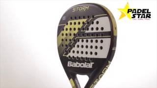 Babolat Storm 2016  PadelStar [upl. by Ahsyekal]