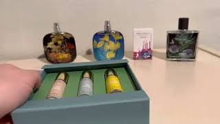 ANTHROPOLOGIE FRAGRANCE HAUL Miller Harris Floral Street amp Nest [upl. by Notsa]