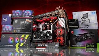 ULTIMATE 3500 MSI Gaming Project Zero PC Build 4K Destroyer [upl. by Yniatirb]