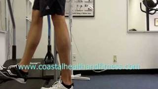 Eccentric Calf Exercise  Heel Drops [upl. by Gabriela]