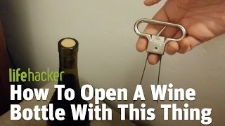 The Easiest Way to Open a Bottle of Wine Youve Never Tried [upl. by Henarat]