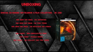 Middle Earth Ultimate Collector’s Edition 4k UHD Bluray Unboxing Señor de los anillos y El Hobbit [upl. by Anih]