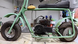 Mini Bike Restoration  Part 1  97cc Baja Mini Bike [upl. by Aniham]